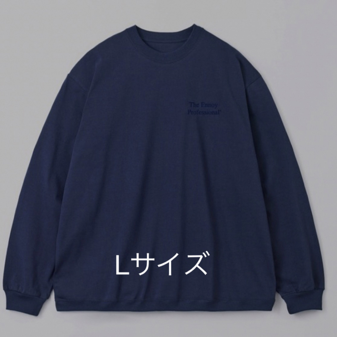 人気提案 ennoy Long sleeve hem rib tee NAVY L - linsar.com