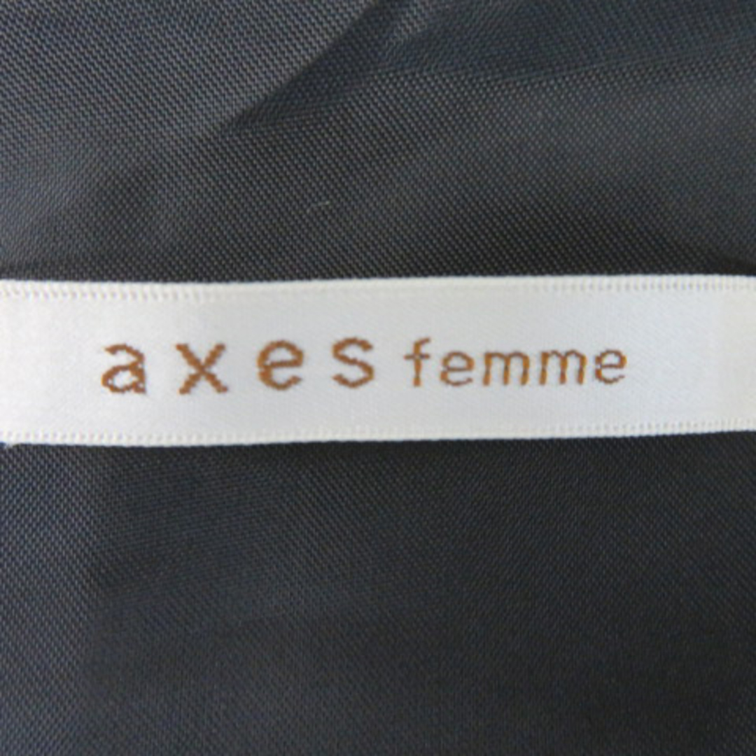 axes femme(アクシーズファム)のアクシーズファム ワンピース ミニ丈 半袖 Uネック ドット柄 グレンチェック柄 レディースのワンピース(ミニワンピース)の商品写真