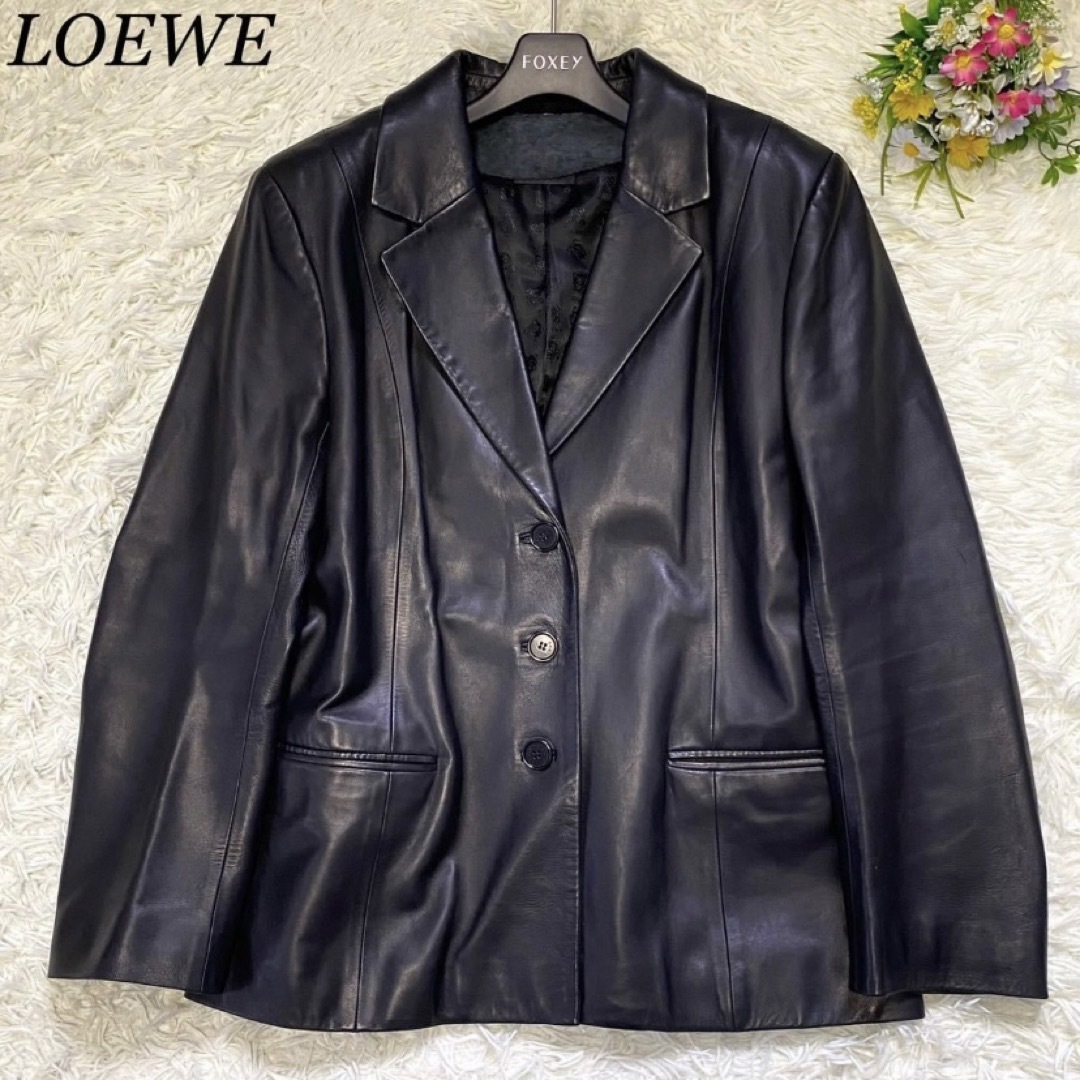 LOEWE　本皮　ジャケット