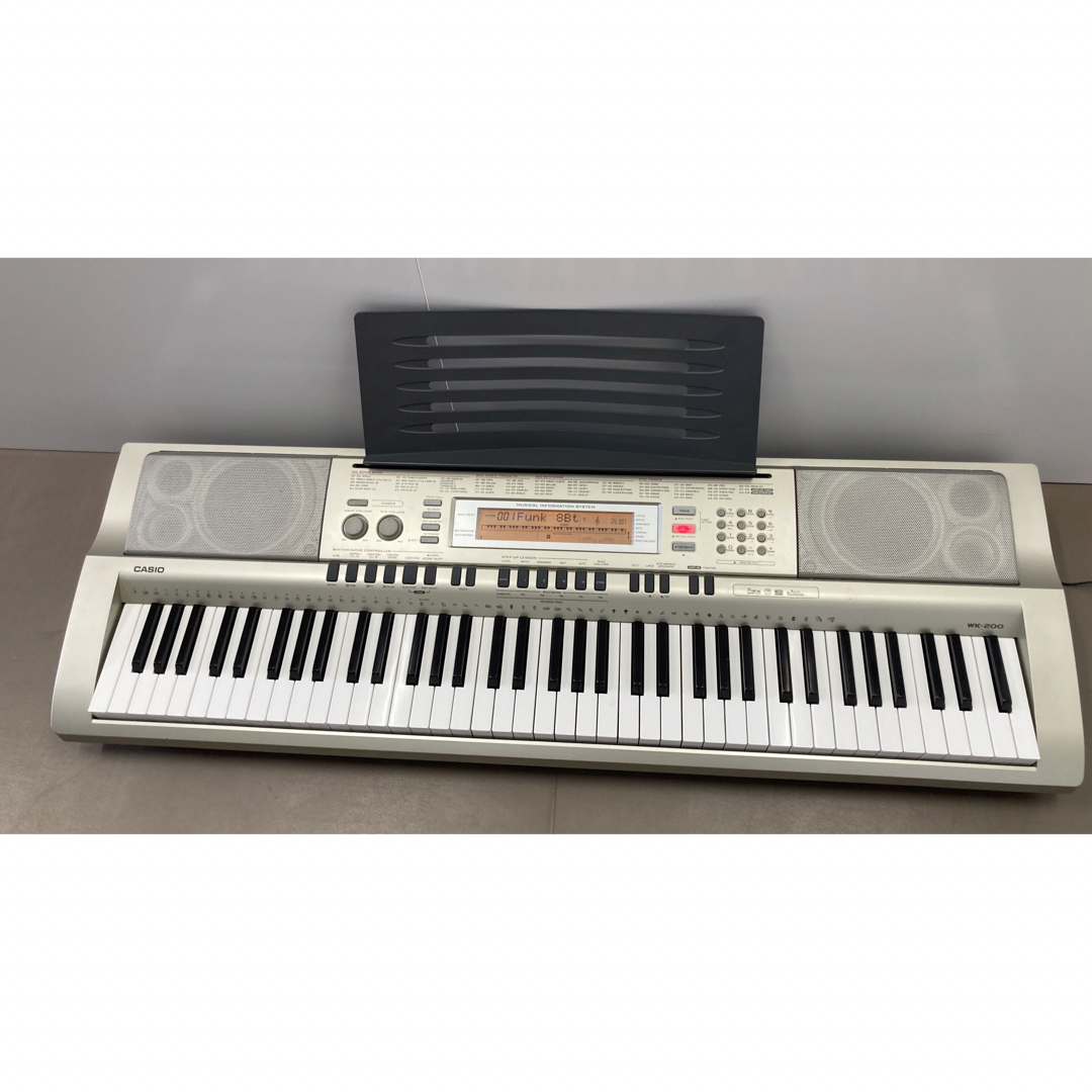 CASIO カシオ   WK-200  電子ピアノ