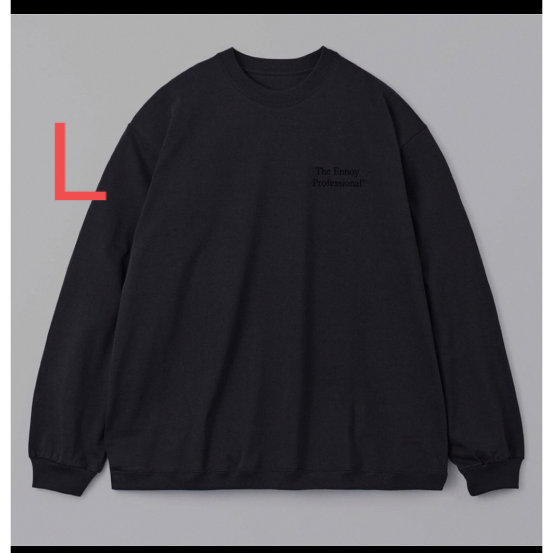 1LDK SELECT(ワンエルディーケーセレクト)のennoy Long sleeve hem rib tee (BLACK) L メンズのトップス(Tシャツ/カットソー(七分/長袖))の商品写真