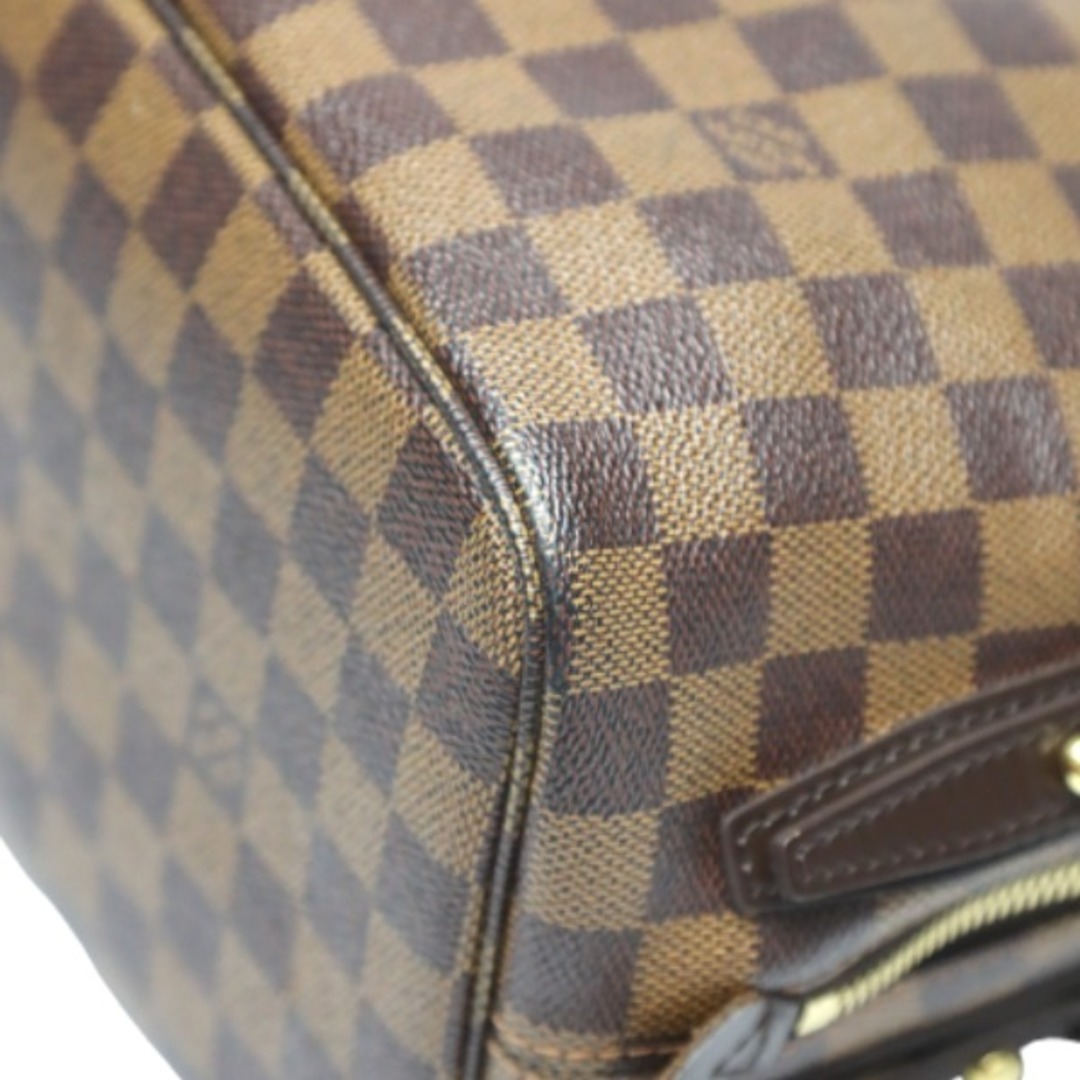 ルイヴィトン N41108 トートバッグ ブラウン  LOUIS VUITTON カバリヴィントン ダミエ エベヌ ダミエ