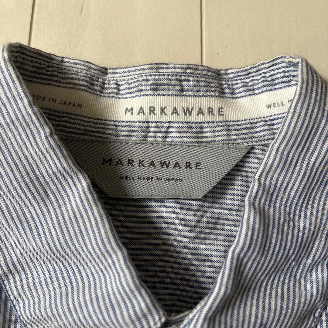MARKAWEAR - makaware シャツ 麻生地の通販 by nick's shop｜マーカ