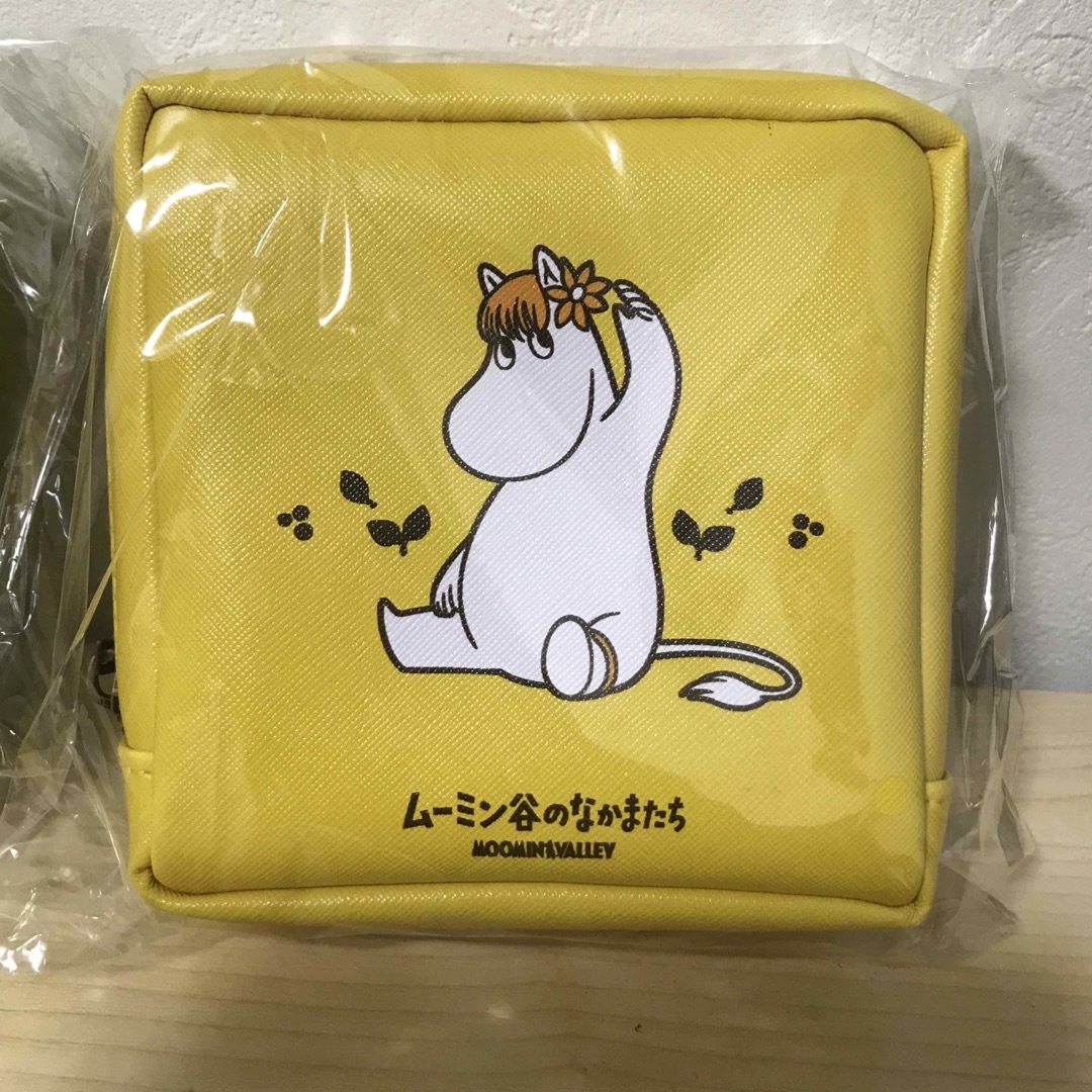 MOOMIN(ムーミン)のムーミン谷のなかまたち　ポーチ2個セット エンタメ/ホビーのおもちゃ/ぬいぐるみ(キャラクターグッズ)の商品写真