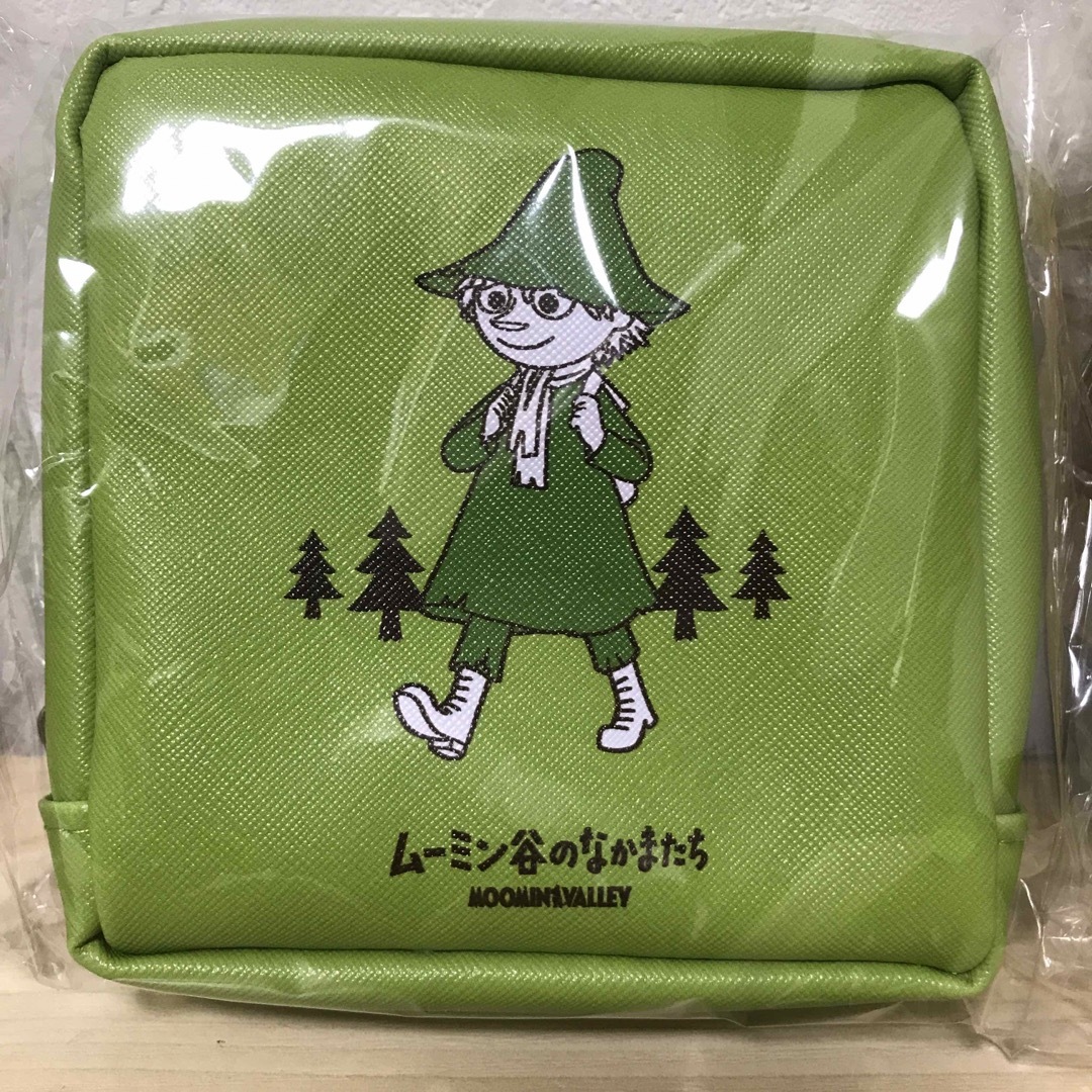 MOOMIN(ムーミン)のムーミン谷のなかまたち　ポーチ2個セット エンタメ/ホビーのおもちゃ/ぬいぐるみ(キャラクターグッズ)の商品写真