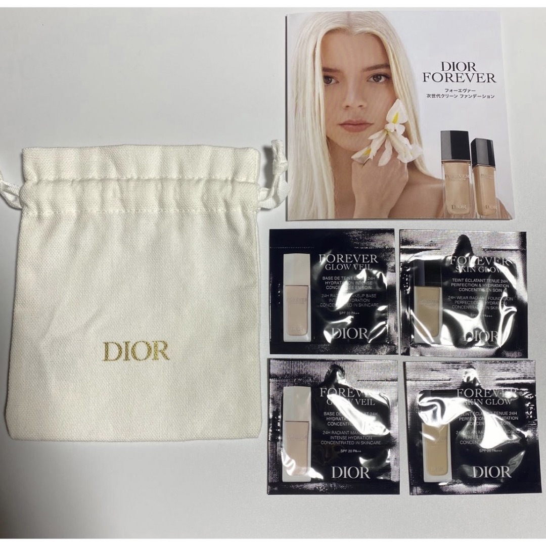 DIOR ファンデーション　巾着付