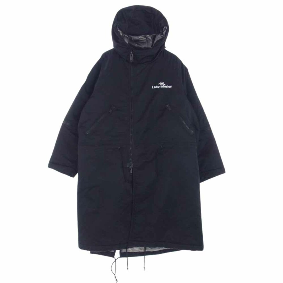 UNDERCOVER アンダーカバー モッズコート 18AW UCV4302-2 オーバーサイズ ツイル ナイロン モッズ コート ブラック系 2