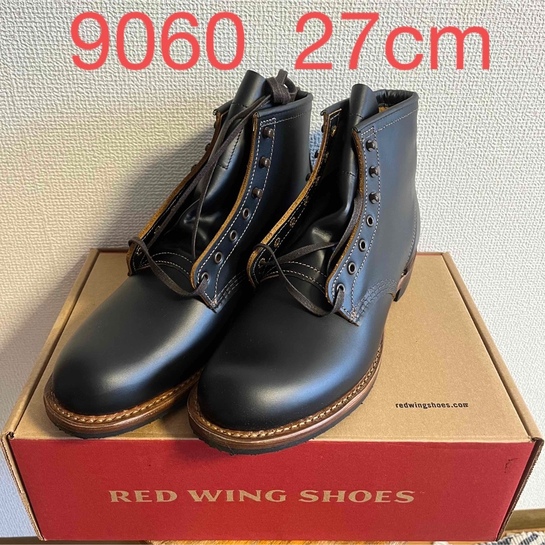 REDWING - 27cm red wing 9060 ベックマン フラットボックスbeckmanの