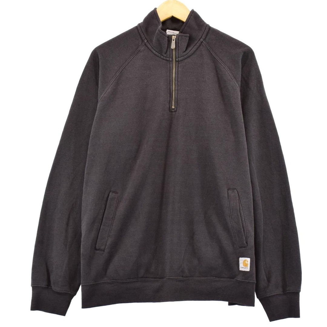 Carhartt ハーフジップスウェット XL