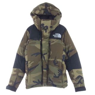 ザノースフェイス(THE NORTH FACE)のTHE NORTH FACE ノースフェイス ダウンジャケット ND91951 NOVELTY BALTRO LIGHT JACKET ノベルティー バルトロ ライト ジャケット カモフラ 迷彩 カーキ系 XXS【中古】(その他)