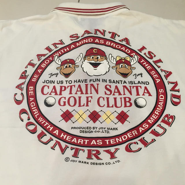 CAPTAIN SANTA(キャプテンサンタ)のCAPTAIN SANTA 半袖 ポロ  M  美品 メンズのトップス(ポロシャツ)の商品写真