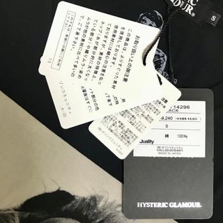 HYSTERIC GLAMOUR - タグ付き未使用保管品！）ヒステリックグラマー