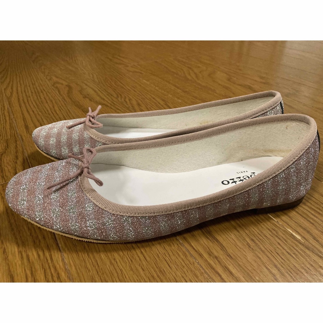 repetto(レペット)のレペット バレエシューズ ラメ グリッター加工 レディースの靴/シューズ(バレエシューズ)の商品写真