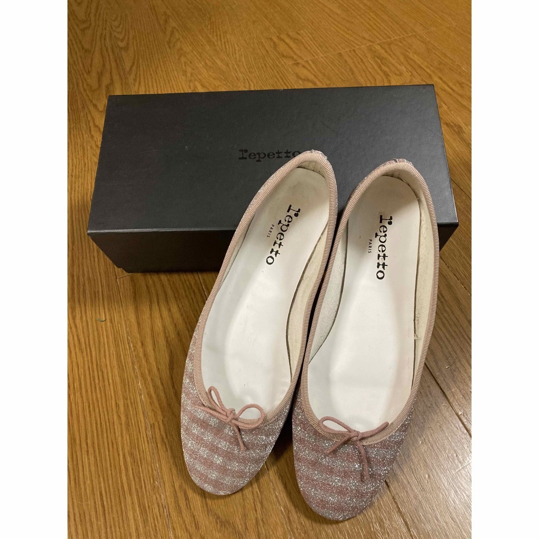 repetto(レペット)のレペット バレエシューズ ラメ グリッター加工 レディースの靴/シューズ(バレエシューズ)の商品写真