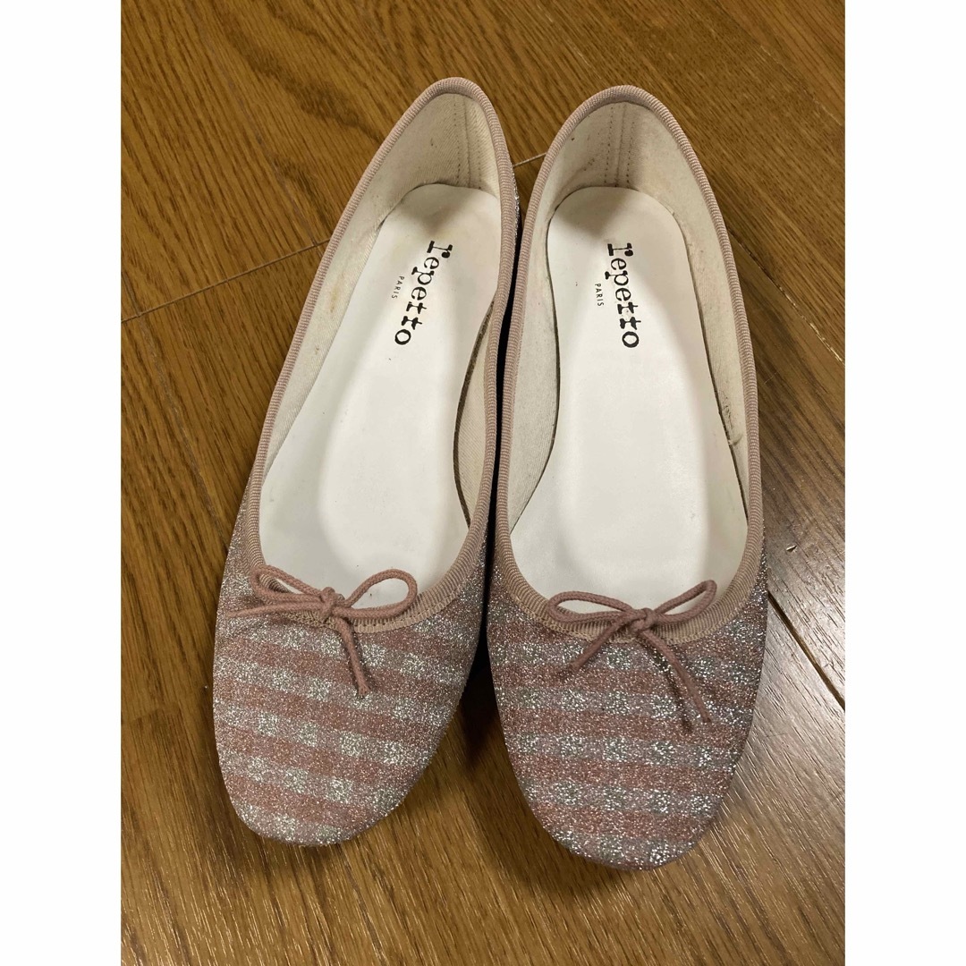 repetto(レペット)のレペット バレエシューズ ラメ グリッター加工 レディースの靴/シューズ(バレエシューズ)の商品写真