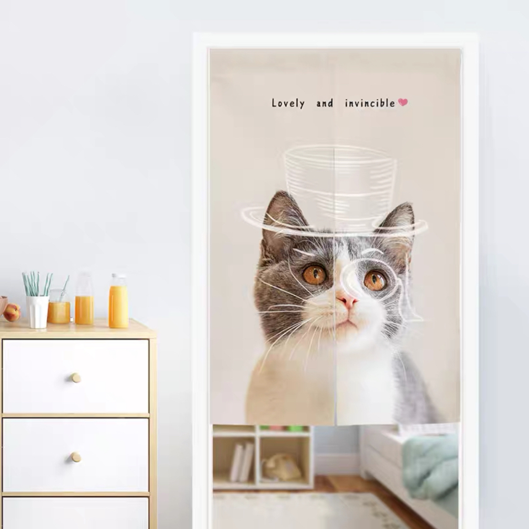 のれん ロング 暖簾 85×150 間仕切り 洋風 輸入雑貨 猫柄cat ネコ | フリマアプリ ラクマ のれん ロング 暖簾 85×150 間仕切り 洋風 輸入雑貨 猫柄