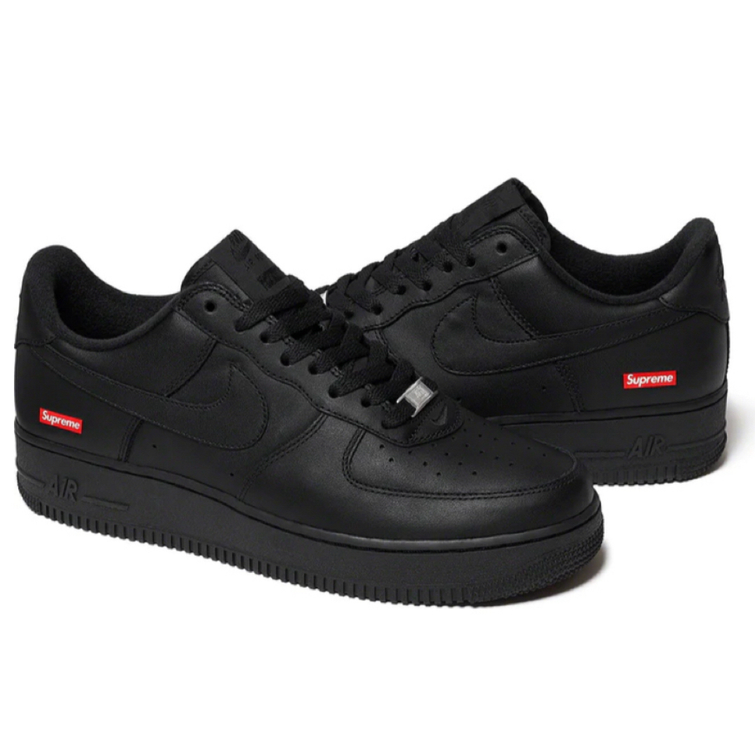 supreme AF1 BLACKスニーカー