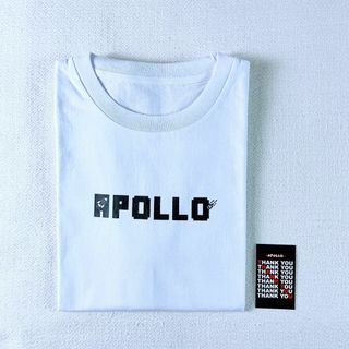 【新品未使用】Pondブランド☆APPOLO☆Tシャツ☆白M