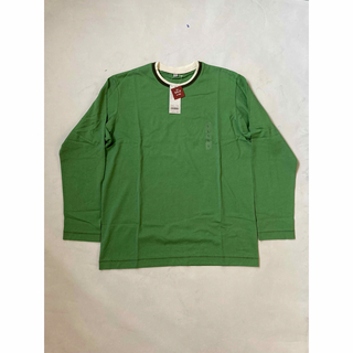 ユニクロ(UNIQLO)の貴重 ↑ デッドストック UNIQLO レイヤード・カットソー タグ付Green(Tシャツ/カットソー(七分/長袖))