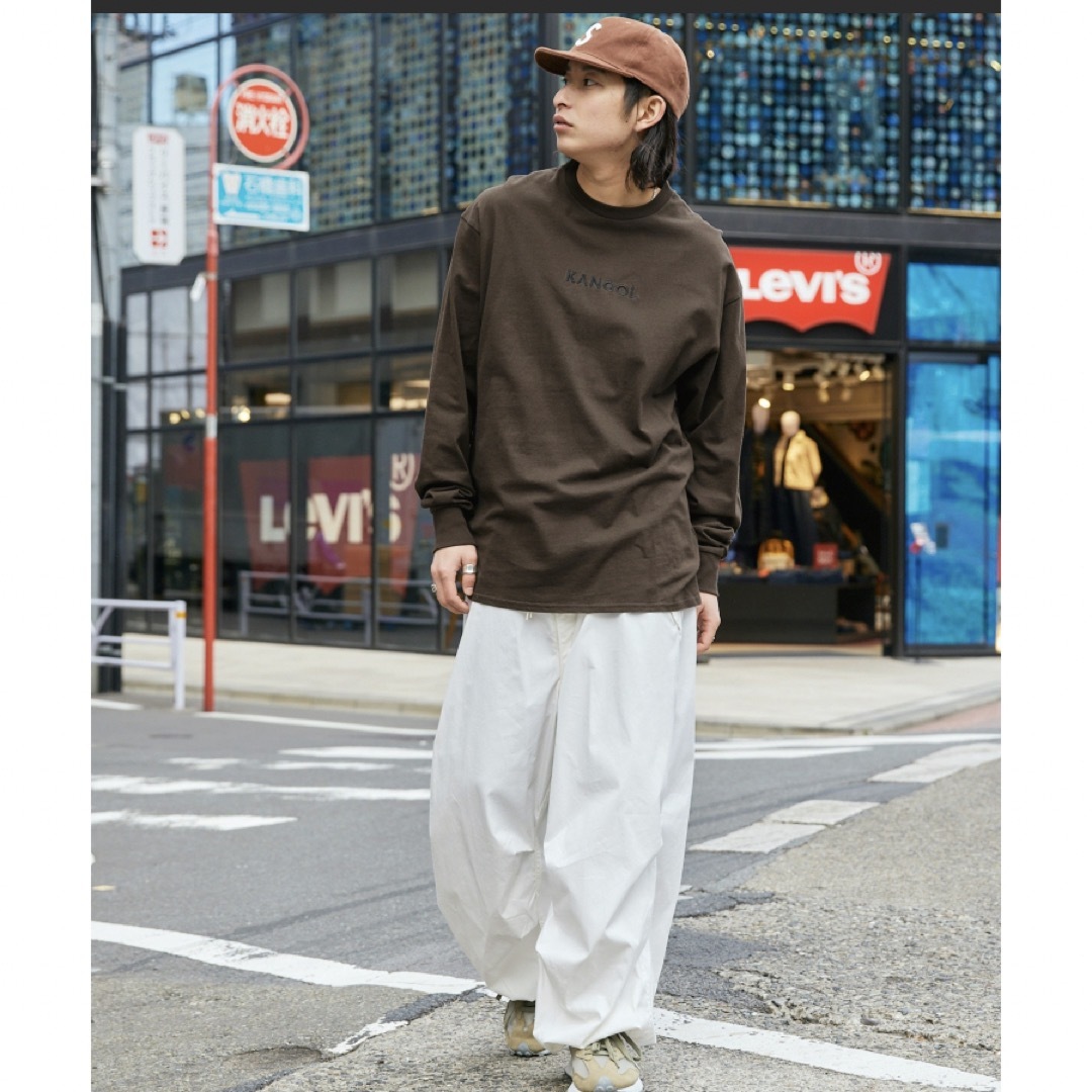 KANGOL(カンゴール)のお値下げ。未使用　KANGOL オーバーサイズカットソー メンズのトップス(Tシャツ/カットソー(七分/長袖))の商品写真