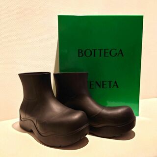 ボッテガヴェネタ(Bottega Veneta)のBOTTEGA VENETA ボッテガベネタ パドルブーツ ブラック 38(ブーツ)