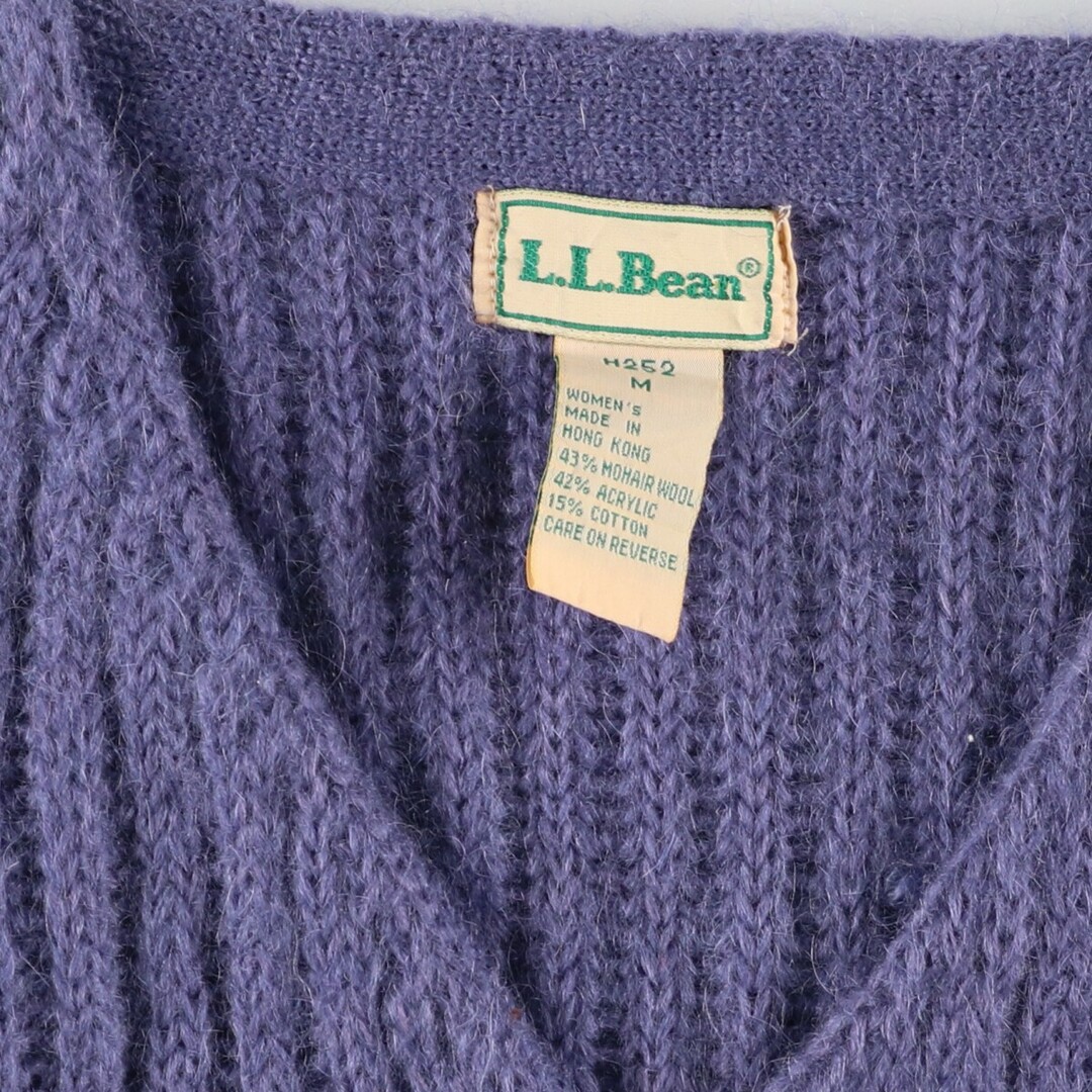 L.L.Bean - 古着 80年代 エルエルビーン L.L.Bean アクリル×モヘア