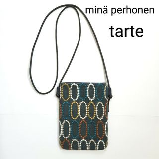 ミナペルホネン(mina perhonen)のミナペルホネン ハンドメイド タルト スマホショルダー 受注製作(バッグ)