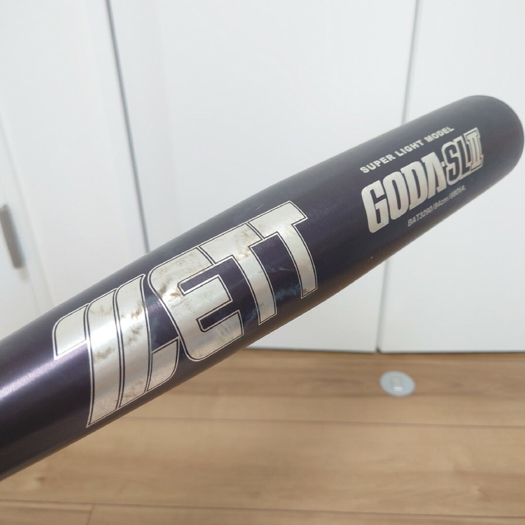 ZETT(ゼット)の売約済み   ZETT ゼット 野球バット  軟式用 GODA-SLⅱ 黒 スポーツ/アウトドアの野球(バット)の商品写真