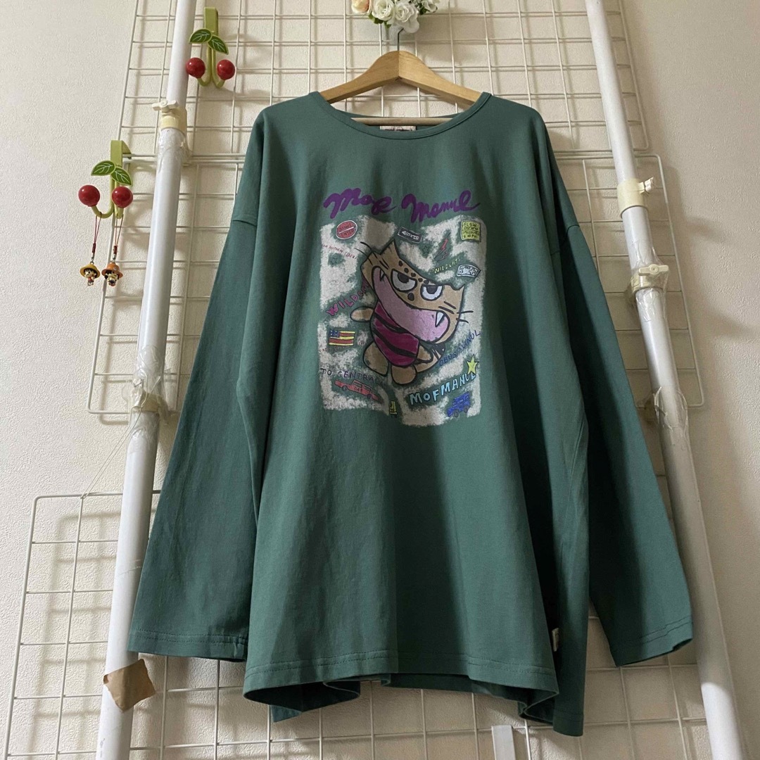 ◇ドラッグストアーズ/モフ マヌルのマヌル猫さんが可愛いTシャツ◇
