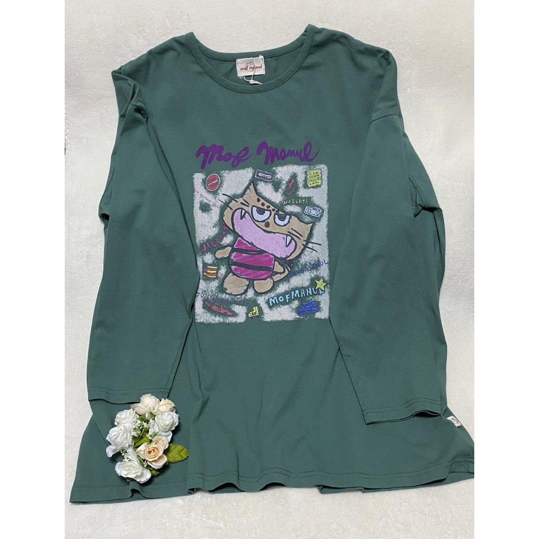 ◇ドラッグストアーズ/モフ マヌルのマヌル猫さんが可愛いTシャツ◇