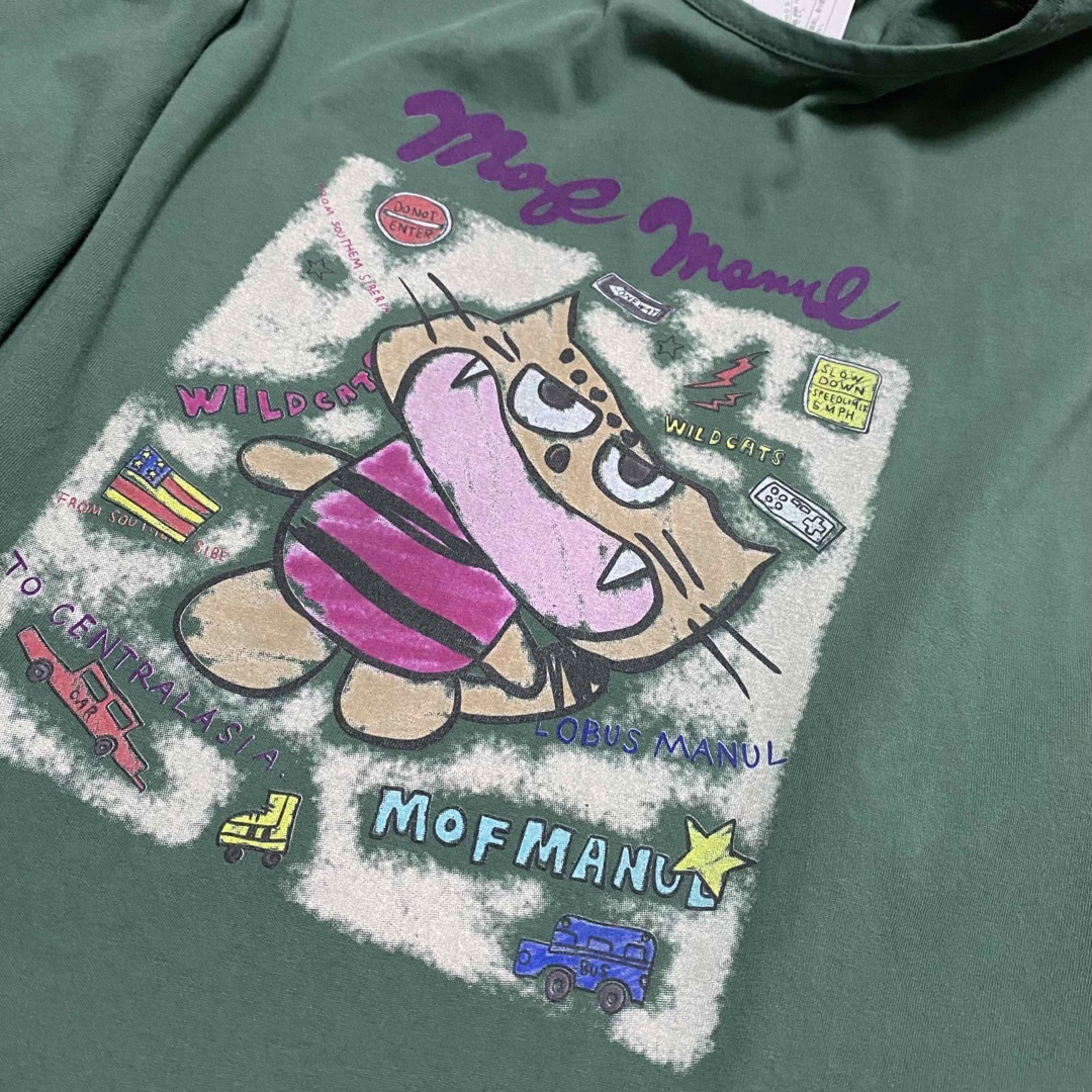 ◇ドラッグストアーズ/モフ マヌルのマヌル猫さんが可愛いTシャツ◇