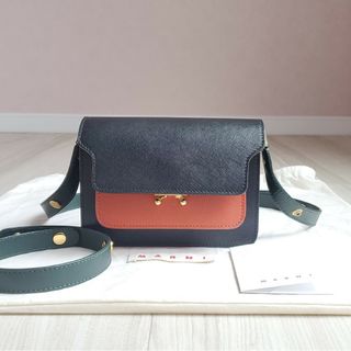 Marni - マルニ トランク ミニ ショルダーバッグ サフィアーノカーフ