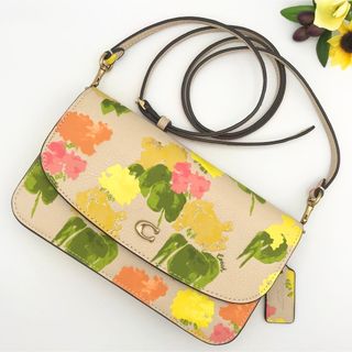 お値下げ！お早い方優先！美品☆正規品・COACH 可愛いイエロー2wayバック