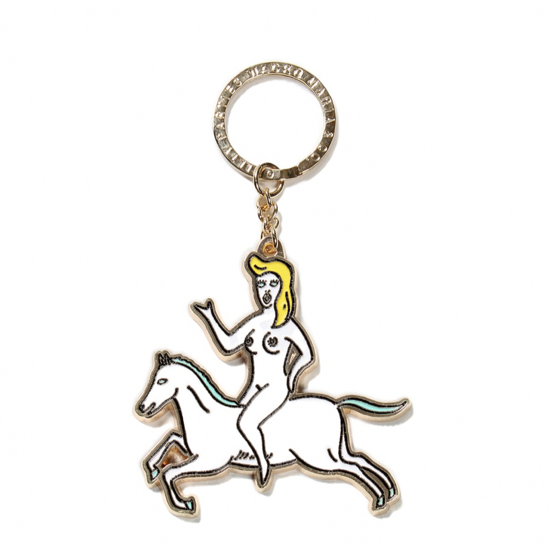 WACKO MARIA(ワコマリア)のwacko Maria 世界平和プロジェクトKEY RING (TYPE-1) メンズのファッション小物(キーホルダー)の商品写真