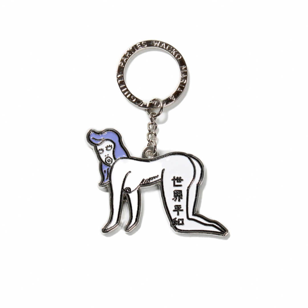 WACKO MARIA(ワコマリア)のwacko Maria 世界平和プロジェクトKEY RING (TYPE-2) メンズのファッション小物(キーホルダー)の商品写真