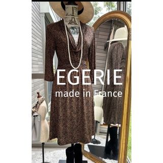 アーモワールカプリス(armoire caprice)の綺麗なお姉さんのEGERIEフランス製ワンピース(ひざ丈ワンピース)