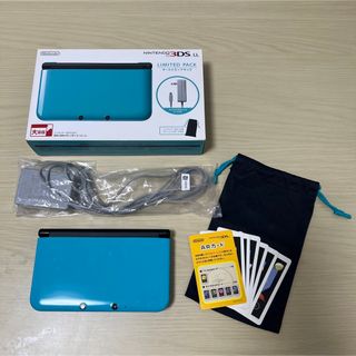 ニンテンドー3DS LL リミテッドパック ターコイズ×ブラックの通販 by ...