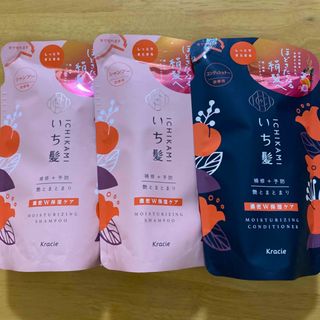 イチカミ(いち髪)の《シャンプー&コンディショナー》いち髪 濃密W保湿ケア 詰め替え 330ml (シャンプー/コンディショナーセット)