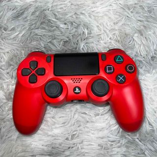 PS4 コントローラー 純正 DUALSHOCK4 デュアルショック4 レッド(その他)