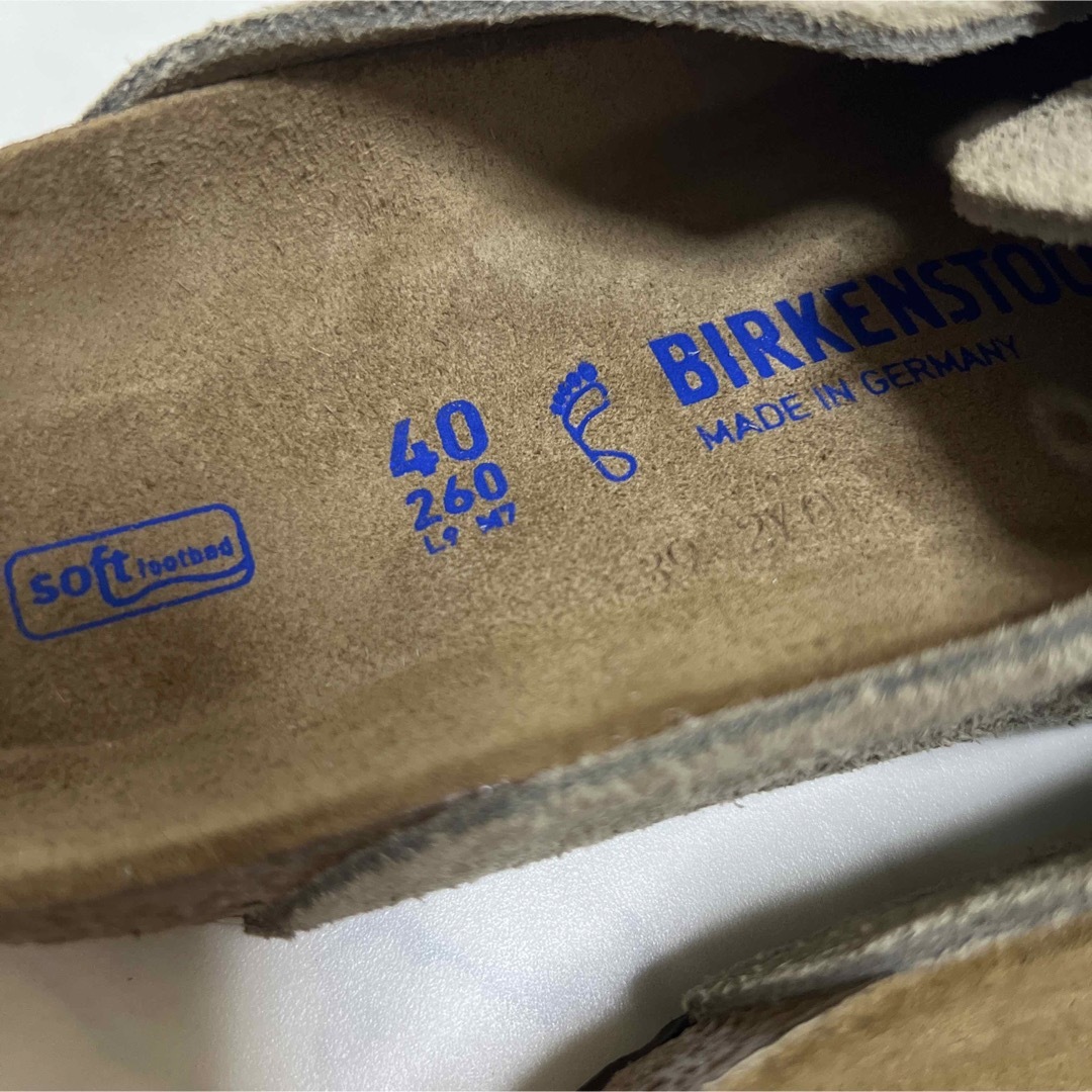 BIRKENSTOCK(ビルケンシュトック)のBIRKENSTOCK ビルケンシュトック Boston/ボストン ベージュ メンズの靴/シューズ(サンダル)の商品写真