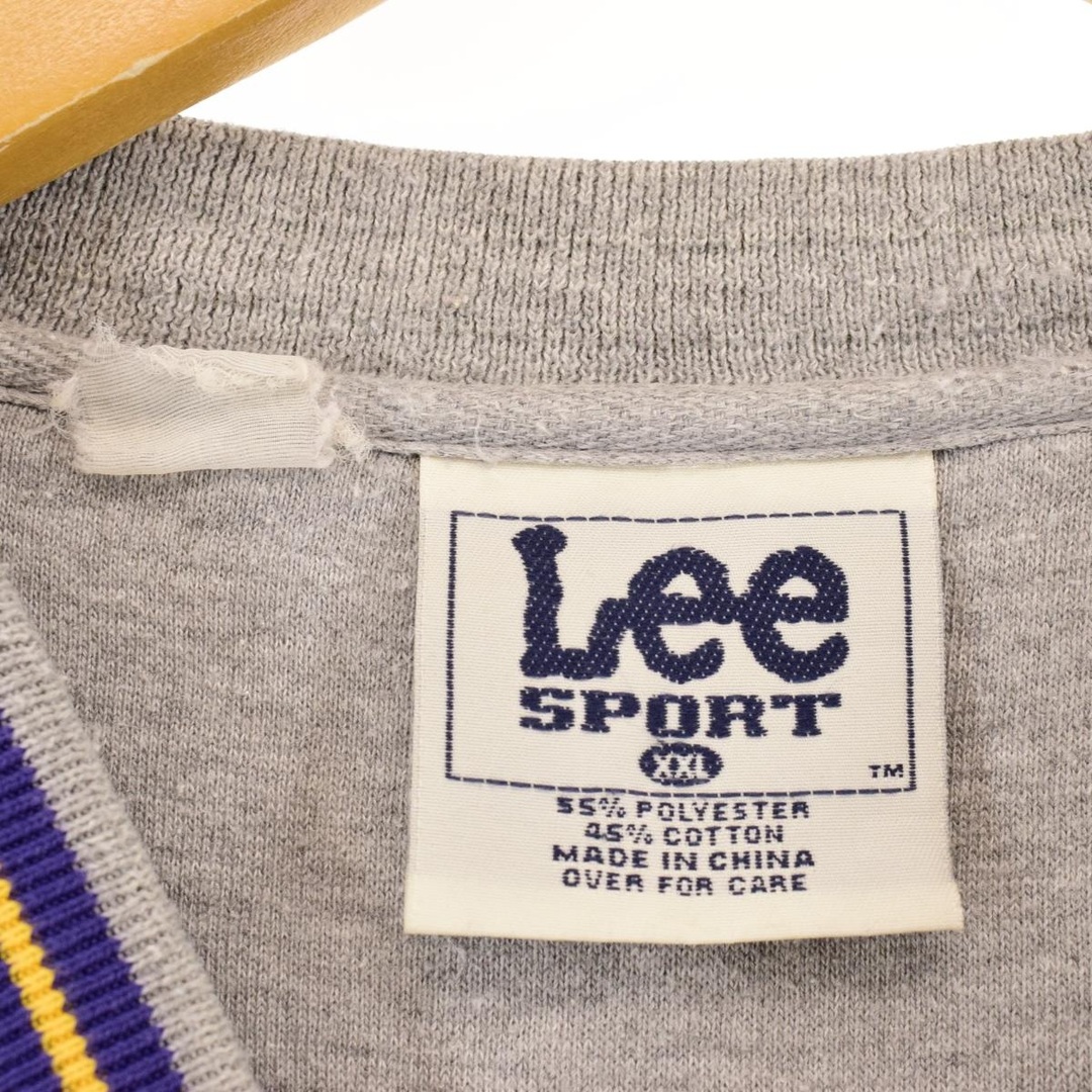 Lee(リー)の古着 リー Lee SPORT NFL MINNESOTA VIKINGS ミネソタ バイキングス リバースウィーブタイプ スウェットシャツ トレーナー メンズXXXL /eaa353519 メンズのトップス(スウェット)の商品写真