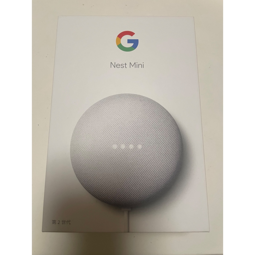 Google(グーグル)のGoogle Nest Mini 第2世代 スマホ/家電/カメラのオーディオ機器(スピーカー)の商品写真