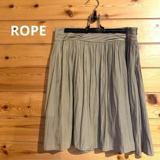 ロペ(ROPE’)のROPE ロペ フレアスカート ベージュ レディース♡(ひざ丈スカート)