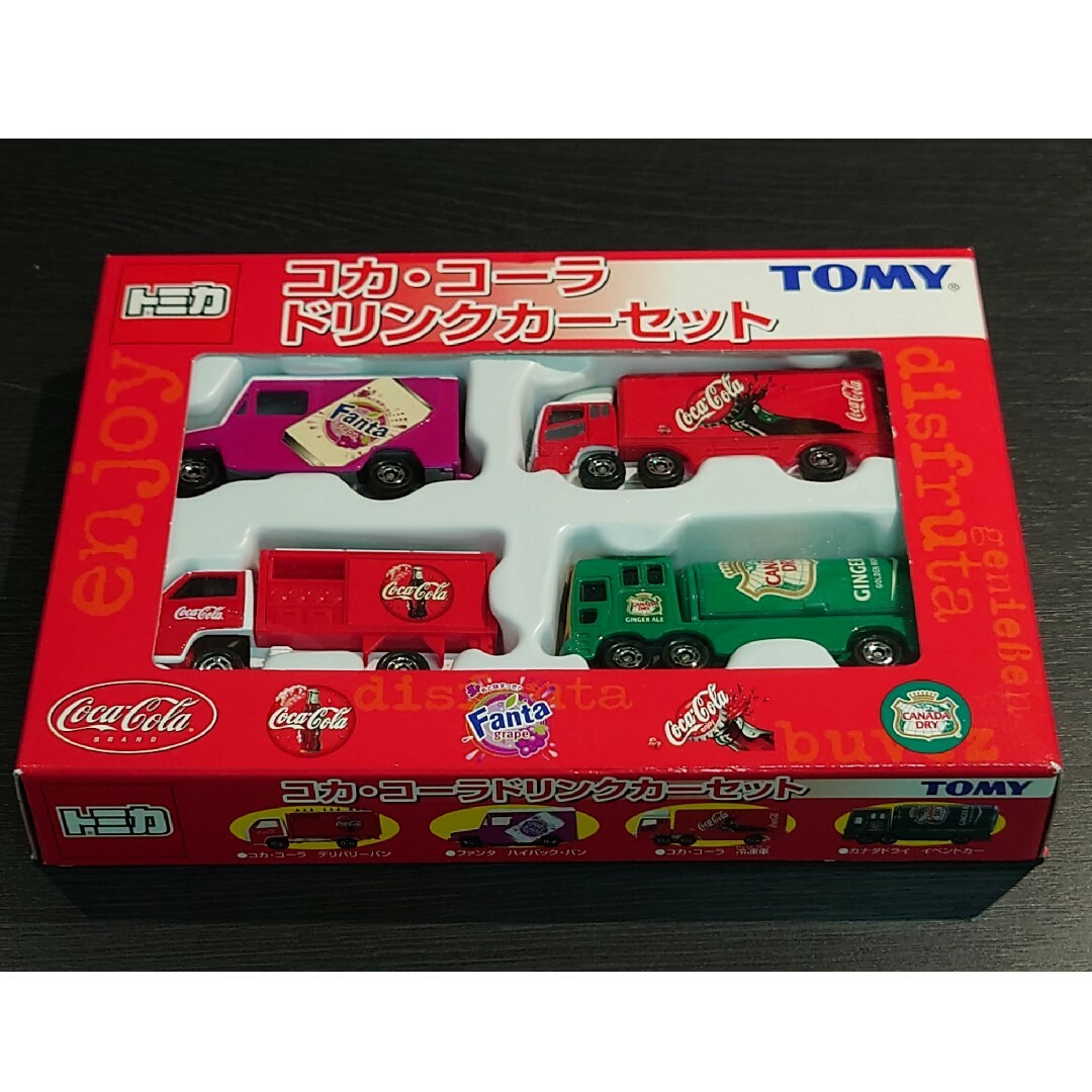 【新品】トミカ コカ・コーラコレクション・ドリンクカーセット・2　３個セット売り