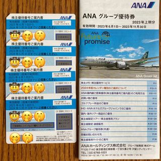 エーエヌエー(ゼンニッポンクウユ)(ANA(全日本空輸))のANA 全日空 株主優待券 2024年5月末期限4枚(その他)