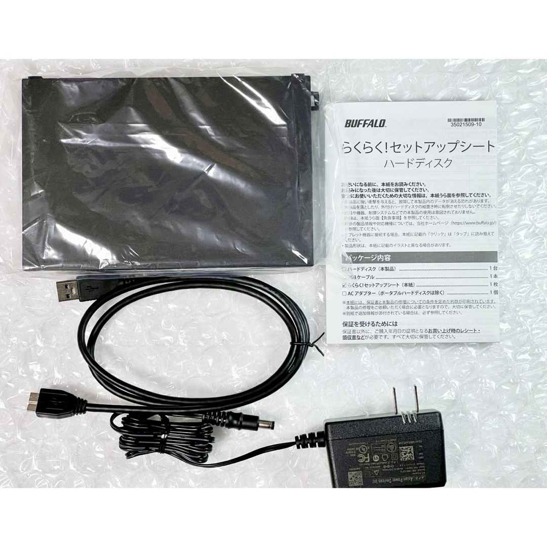 新品☆4TBバッファロー外付けHD☆HD-EDS4U3-BDテレビ録画/PC - PC周辺機器