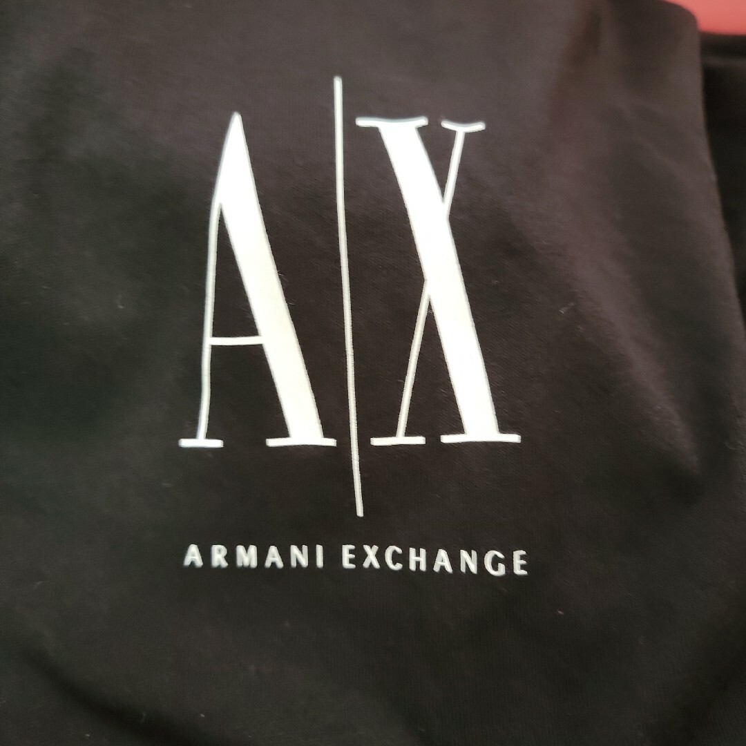 ARMANIEXCHANGE  シンプル ロゴTシャツ ブラック 黒 Mサイズ
