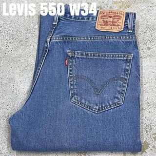 ＊6967 levis リーバイス　550 テーパード　デニムパンツ w34