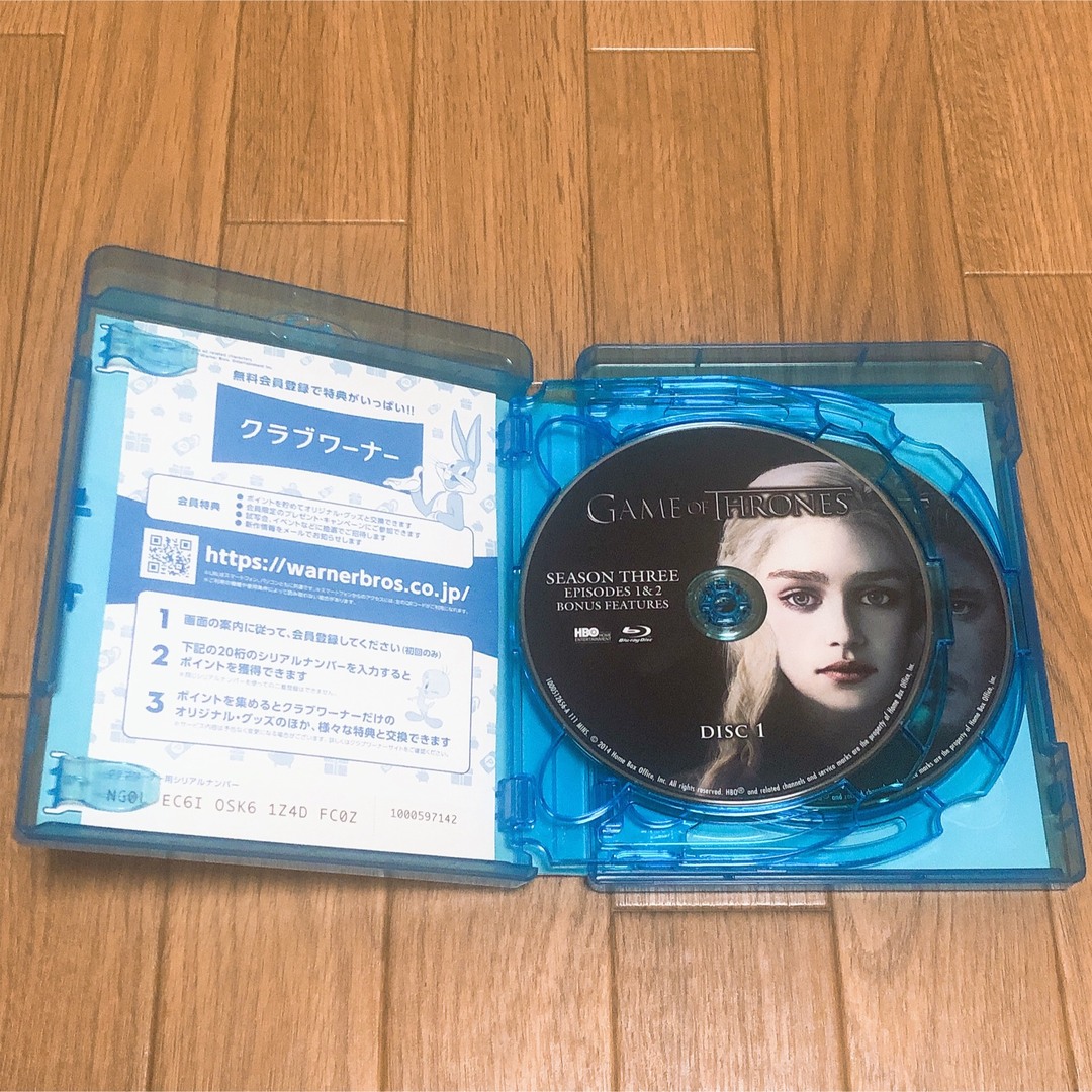 ゲーム・オブ・スローンズ　第三章：戦乱の嵐-前編-　コンプリート・セット Blu エンタメ/ホビーのDVD/ブルーレイ(TVドラマ)の商品写真