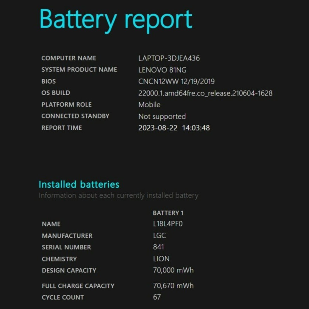 Lenovo - Lenovo IdeaPad S540 ノートパソコン 512GB 指紋認証の通販